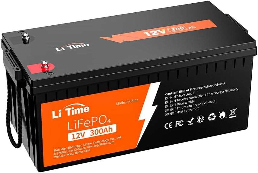 services-03 litime 12v 300ah lithium lifepo4 battery